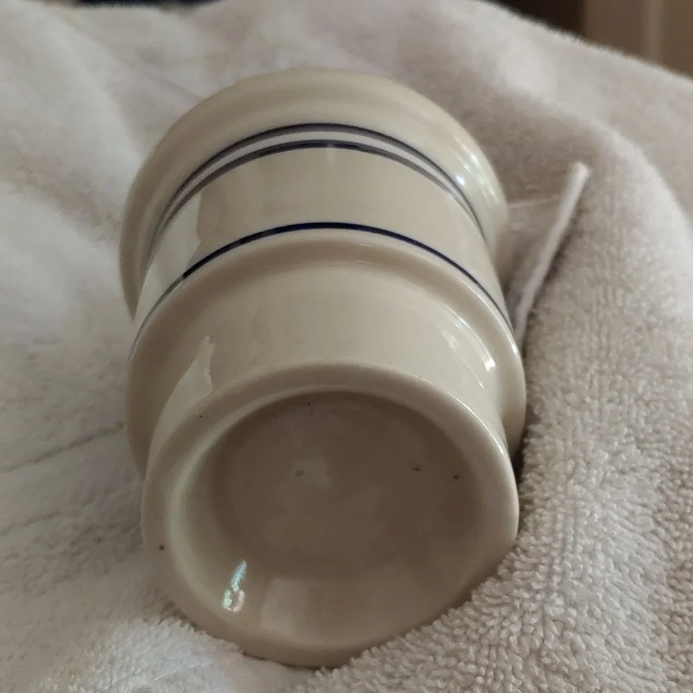 Dansk International Designs LTD NR/ Japan Blue Striped Ceramic Utensil Holder